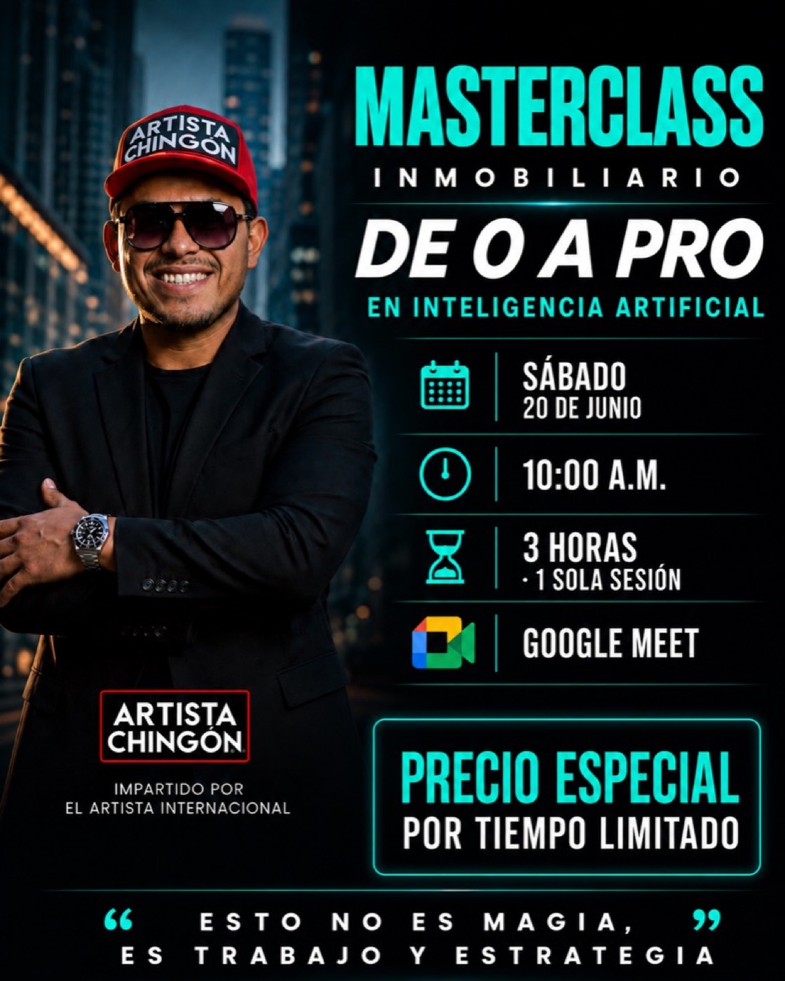 Artista Chingón — Instructor de la Masterclass Inmobiliario de IA